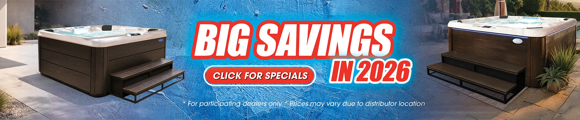 Calspas hot tub being used in a family setting - Navajo Dam