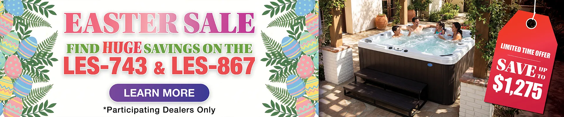 Calspas hot tub being used in a family setting - Navajo Dam