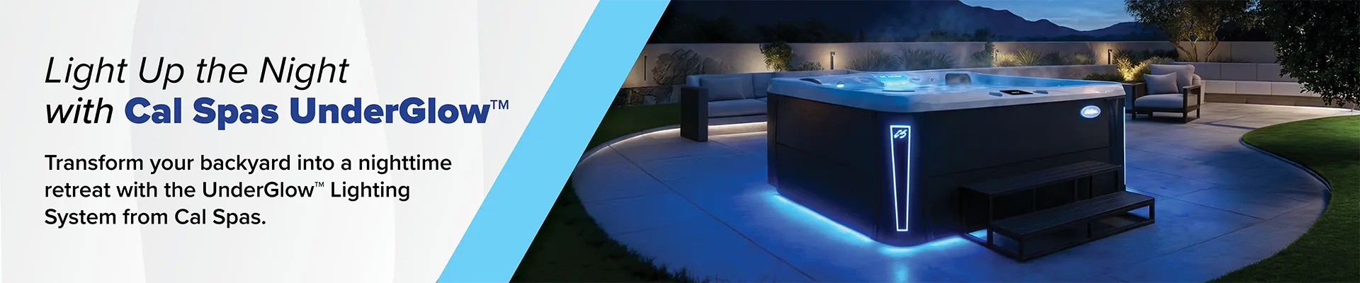 Calspas hot tub being used in a family setting - Navajo Dam